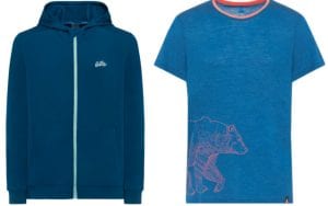 Odlo WeAct Hoodie und Concord Merino-T-Shirt