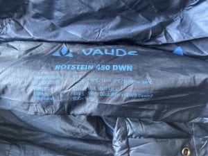 Vaude Rotstein 450 Schlafsack