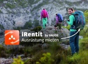 Outdoor-Ausrüstung mieten statt kaufen