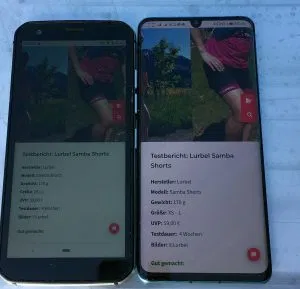 Vergleich Cat S52 / Huawei P30 