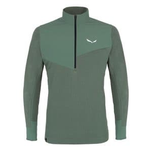 Salewa Alpine Hemp Men´s Half Zip Long Sleeve Tee