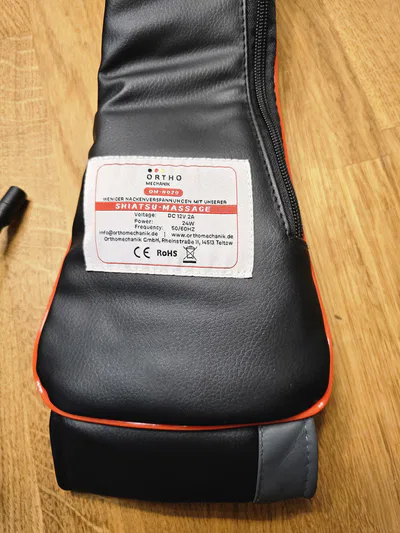 massagegerät vibration nacken newgen medicals Nackenmassagegerät: Shiatsu-Massagegerät für Nacken und  Schulter, IR-Tiefenwärme, 24 Watt (Shiatsu Nackenmassagegerät) main image 0